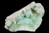 Blue-Green, Botryoidal Aragonite Formation - China #132791-1